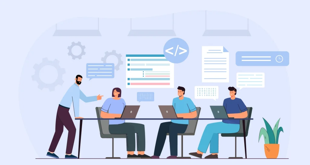 FluxSites team at work